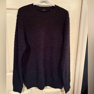 Jack & Jones Navy Crewneck Sweater
